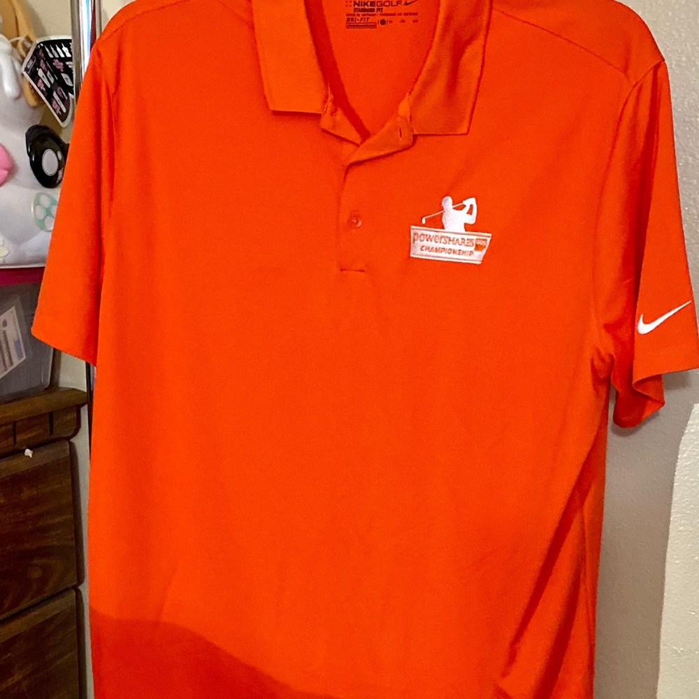 ❤️PreLoved❤️ Championship Orange Golf Polo Shirt